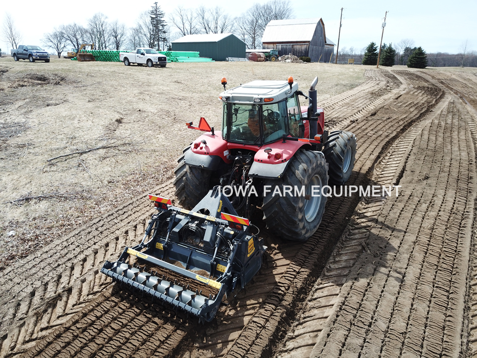 Valentini PTO Forestry Mulcher with Soil Stabilizer